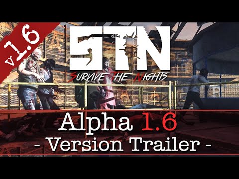 Survive the Nights - Alpha 1.6 Showcase Trailer (Prison | Extended Magazines ++)