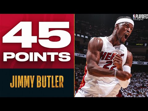 Jimmy Butler Drops New Playoff Career-High!