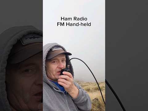 Hand-held FM Ham Radio for Summits on the Air #hamradio #hamr #vhf