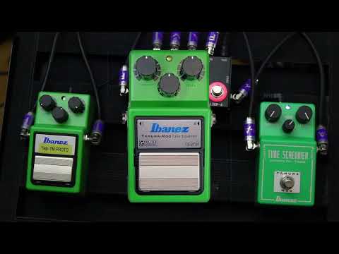 Tamura-Mod TS9 Tube Screamer vs Tamura Mod TS808TM (Clean Amp)