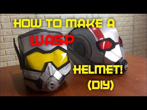 Make a DIY Wasp Helmet! (Ant-Man and the Wasp)