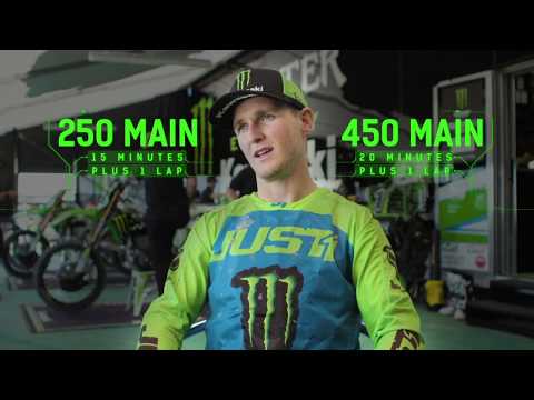 Kawasaki Science of Supercross: 450SX vs 250SX
