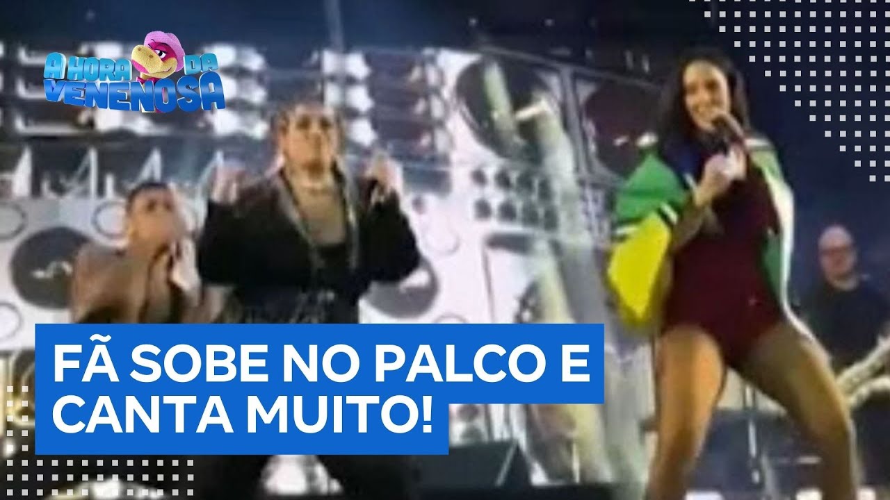Ivete Sangalo chama fã ao palco e se surpreende com a voz da mulher
