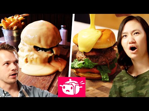 We Tried To Re-Create This Cheese-Covered Burger