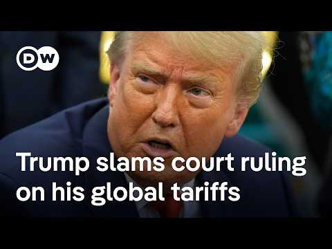 US appeals court rules most Trump tariffs illegal, but keeps them in place | DW News