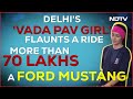 Vada Pav Girl | Delhis Vada Pav Girl Chandrika Dixit Flaunts Her New Ride - A Ford Mustang  - 01:54 min - News - Video