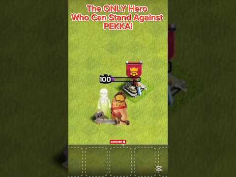 🔥PEKKA vs ALL HEROES! Only the Barbarian King stands a chance! 👑⚔️ #ClashOfClans #COC