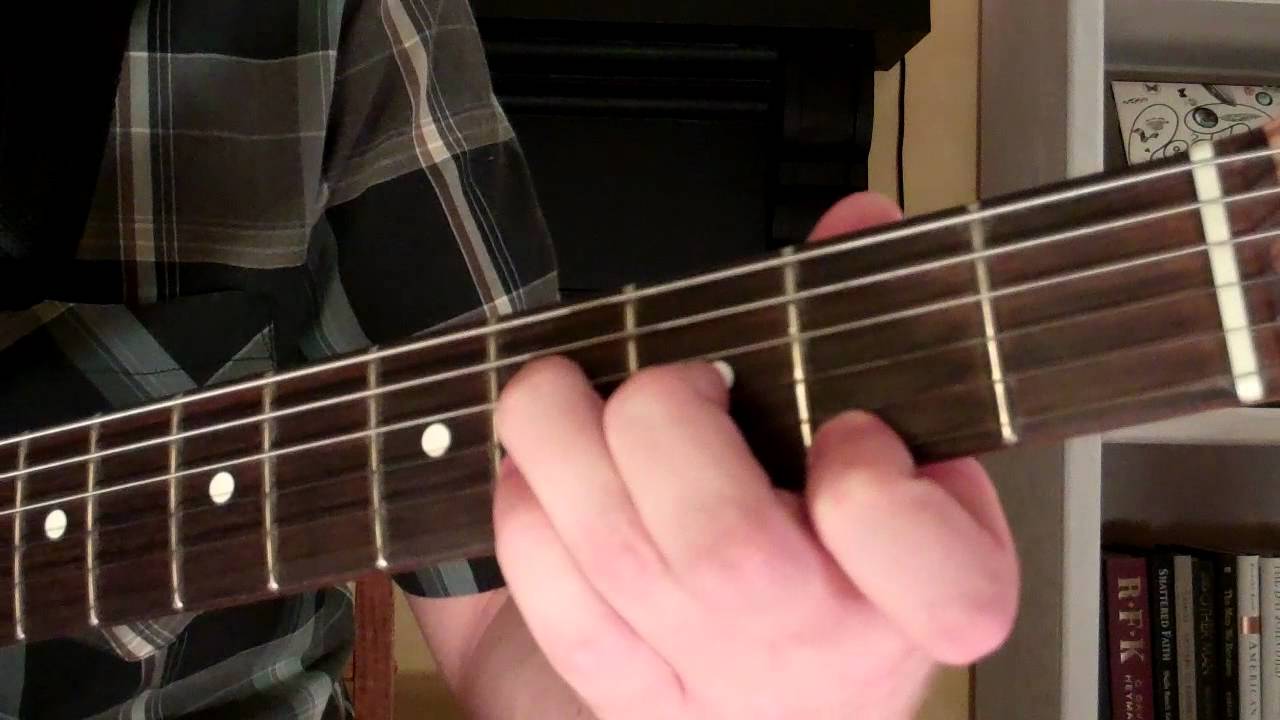 How To Play the Ebm Chord On Guitar (E flat minor) YouTube