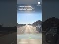 Car goes flying over several lanes of traffic on Long Island highway  - 00:26 min - News - Video