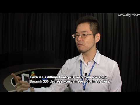 NICT Table-Top 3D Display for Multiple Users : DigInfo