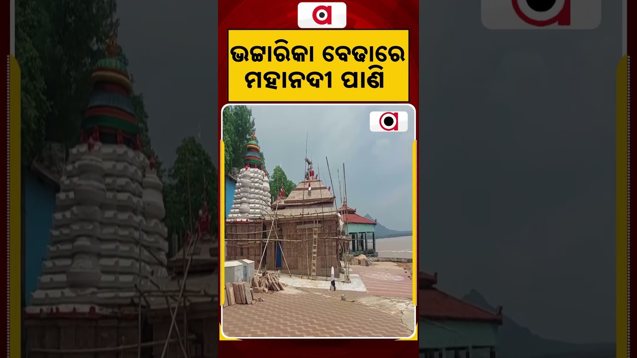 ଭଟାରିକା ବେଢାରେ ମହାନଦୀ ପାଣି | Bhattarika Temple Flood | Mahanadi Water Level | Argus News