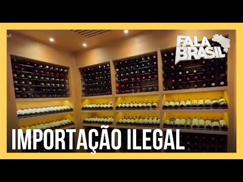 PF apreende garrafas de vinhos importadas ilegalmente em São Paulo