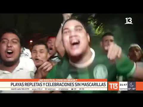 ¿Hay pandemia en Brasil? Playas repletas y celebraciones sin mascarilla