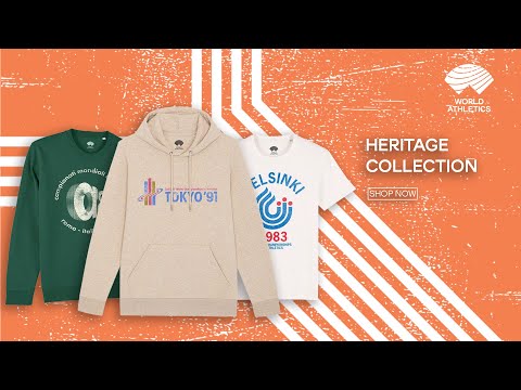 The World Athletics Championships Heritage collection is out!