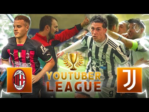 MILAN - JUVENTUS ⚽️🏆 YOUTUBER LEAGUE