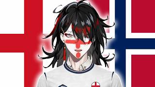 【WORLD CUP WATCHALONG】ENGLAND VS NORWAY【NIJISANJI EN | Vox Akuma】