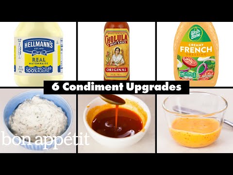 Pro Chefs Upgrade 6 Classic Condiments | Bon Appétit