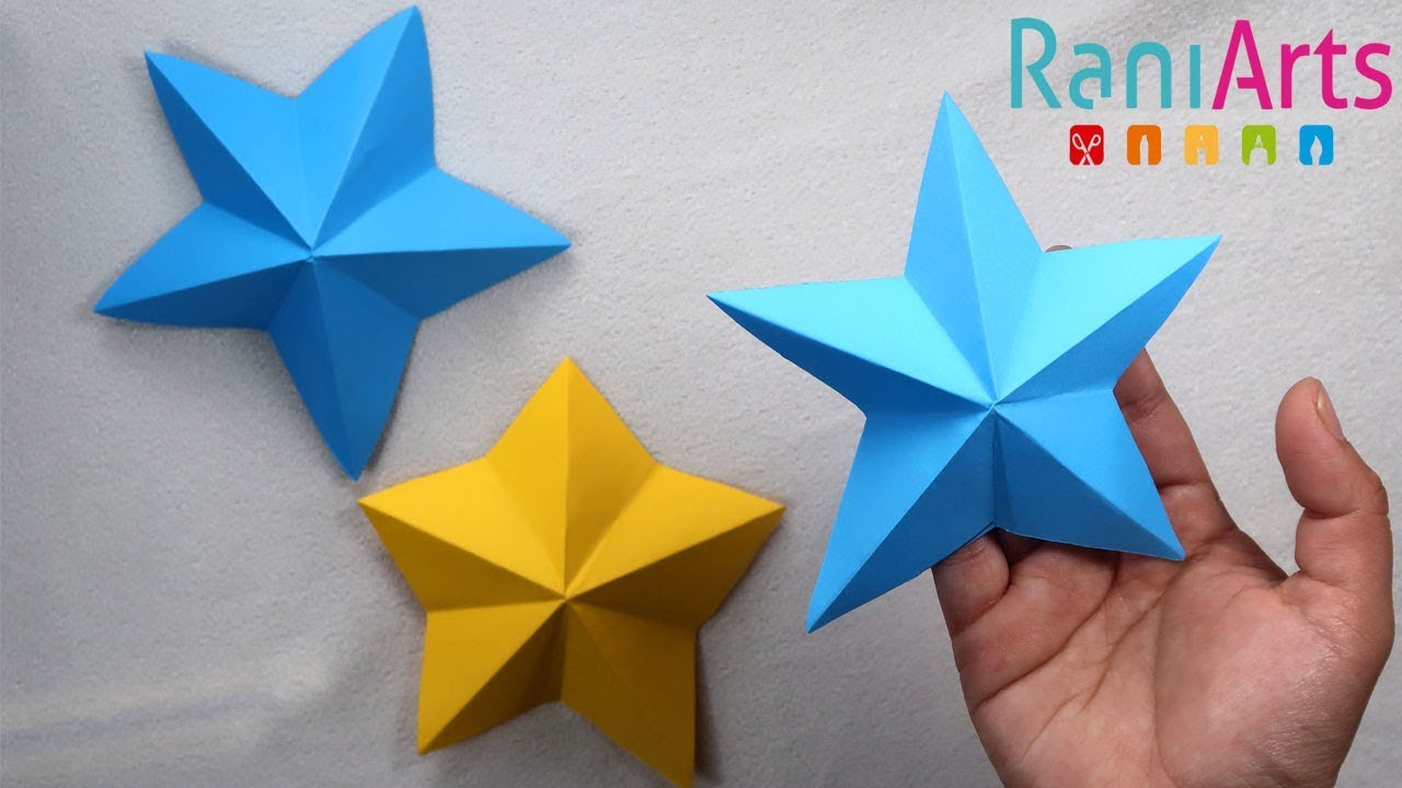 Como hacer estrellas de papel