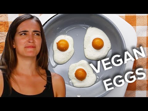 I Try To Make A Vegan Egg From Squash ? Tasty