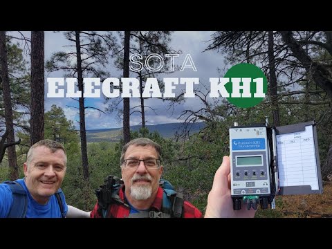 Elecraft KH1 on Timber Camp Mountain with Dan KC7MSU