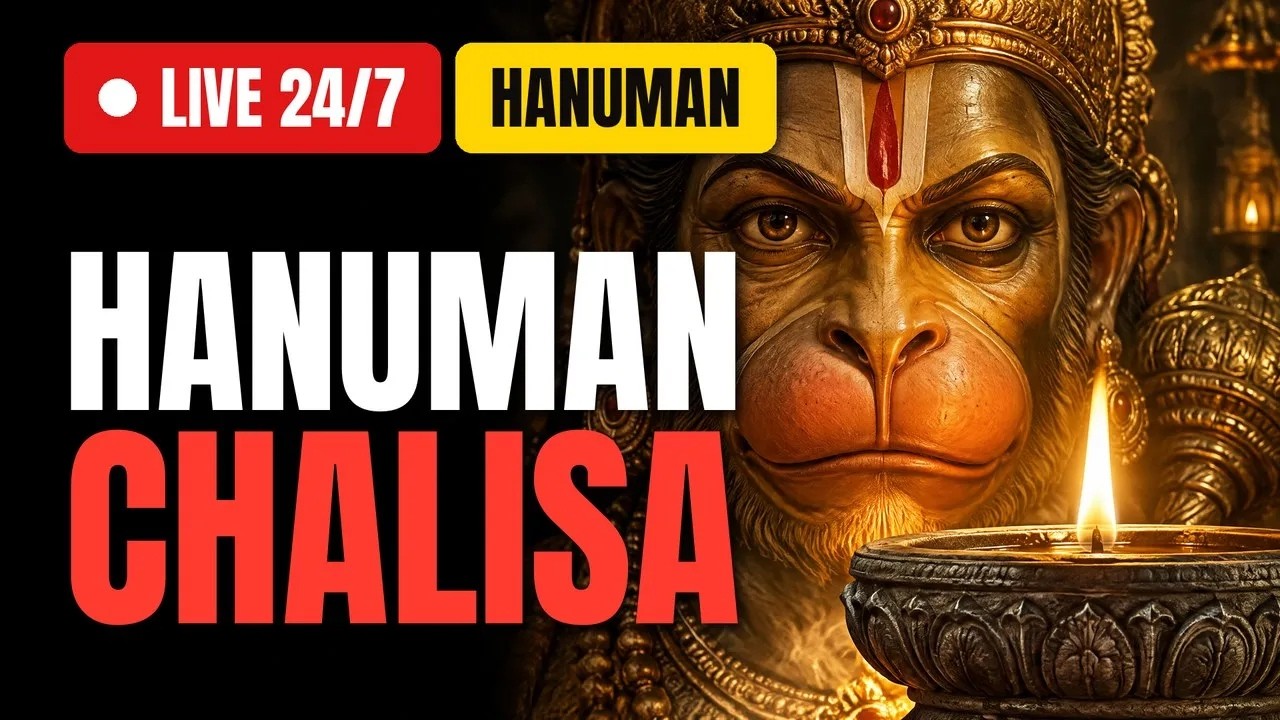 24/7 Hanuman Chalisa & Powerful Hanuman Mantras for Courage, Protection and Success