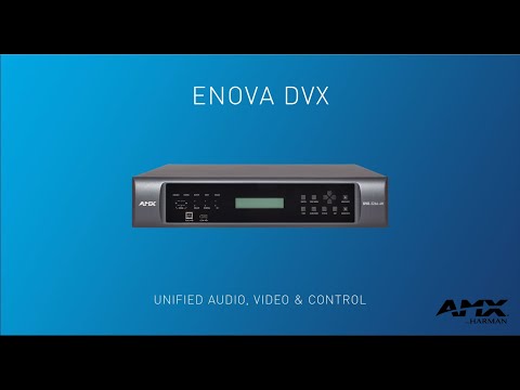 AMX Enova DVX 4K All-In-One Presentation Switchers