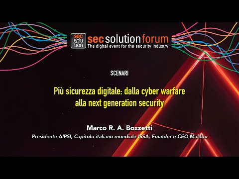 Cybersecurity di nuova generazione: on line l’intervento del presidente AIPSI a secsolutionforum