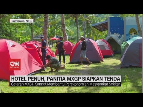 Hotel Penuh, Panitia MXGP Siapkan Tenda
