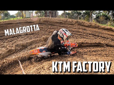 FIRST RIDE ON THE KTM FACTORY - la mia nuova vita