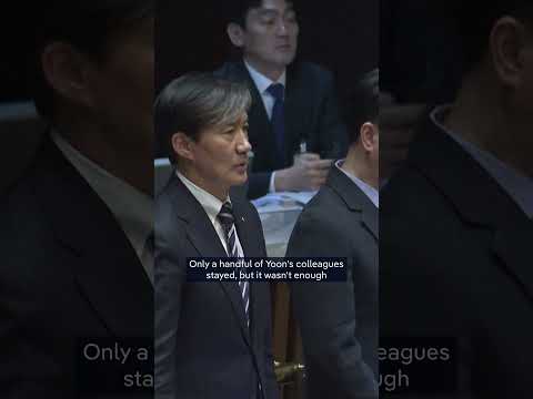 South Korea's Yoon Suk-yeol narrowly avoids impeachment | DW News