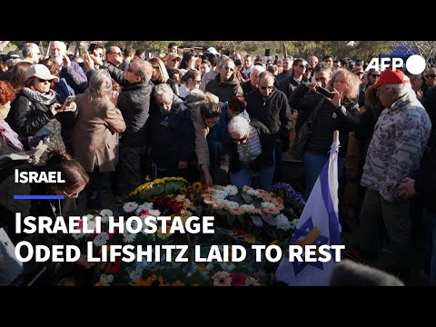 Israeli hostage Oded Lifshitz who died in Gaza laid to rest | AFP