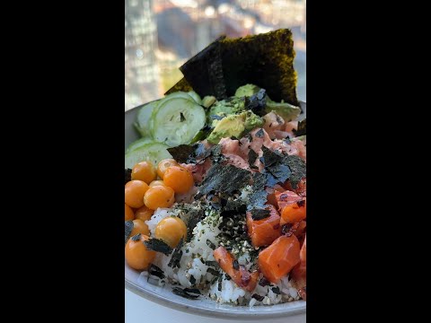 Cooking For One Ep. 2 - Poke Bowl Lunch