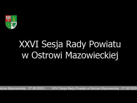 Starostwo Powiatowe w Ostrowi Mazowieckiej – transmisja na żywo