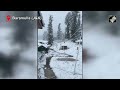 Fresh Snowfall In Jammu And Kashmir Turns Gulmarg Pearly-White  - 01:31 min - News - Video