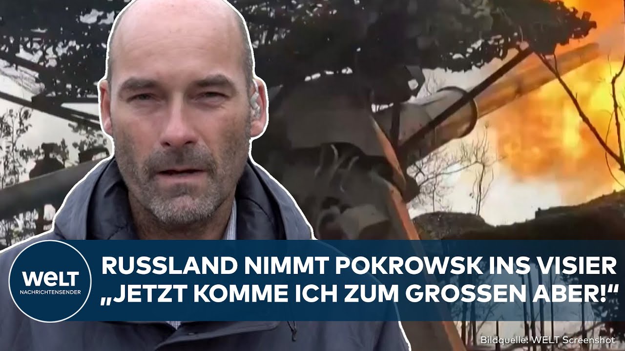 PUTINS KRIEG: Schlacht der Entscheidung?! Russland umzingelt wohl Truppen der Ukraine in Pokrowsk