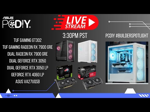 PCDIY Show #118 - TUF GAMING GT302, 7900 GRE, Low Profile graphics cards & more!