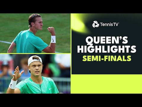 Alcaraz Battles Korda, Rune & De Minaur Lock Horns! | Queen's 2023 Semi-Final Highlights