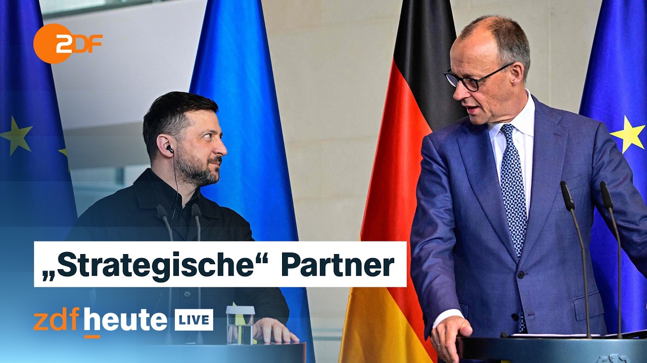 Deutsch-ukrainische Regierungskonsultationen: Wie sich die Beziehung verändert hat | ZDFheute live