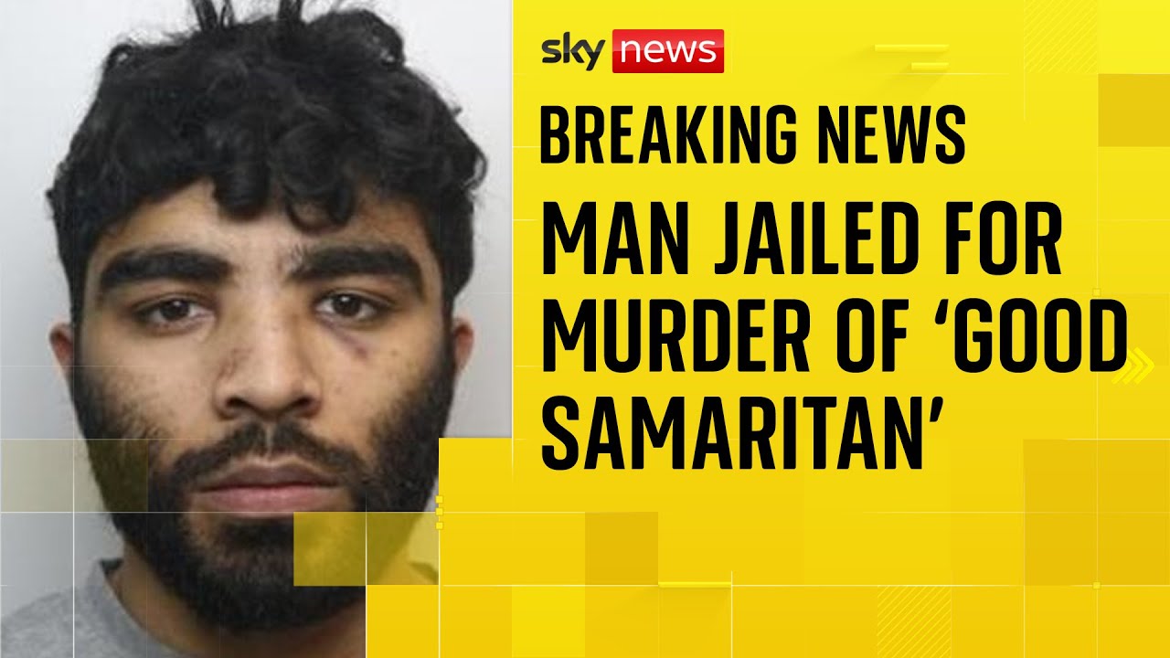 Man who killed 'Good Samaritan' after ploughing into him with car jailed