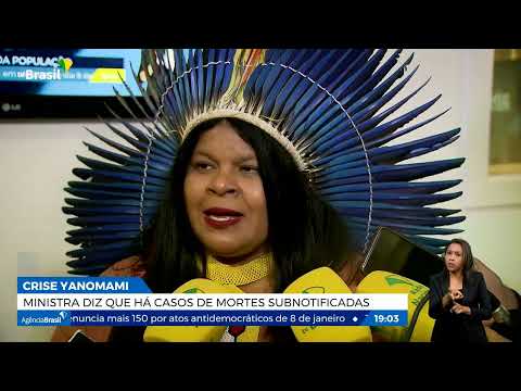 Yanomami: Ministra diz que há casos de mortes subnotificadas