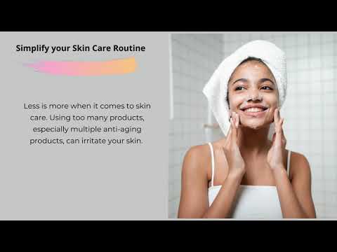 skin care tips  ...