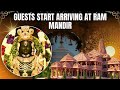 Guests Start Arriving At Ram Mandir | Excitement At Its Peak For Pran Pratistha | NewsX