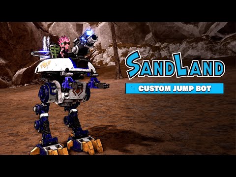 SAND LAND — Custom Jump Bot Gameplay