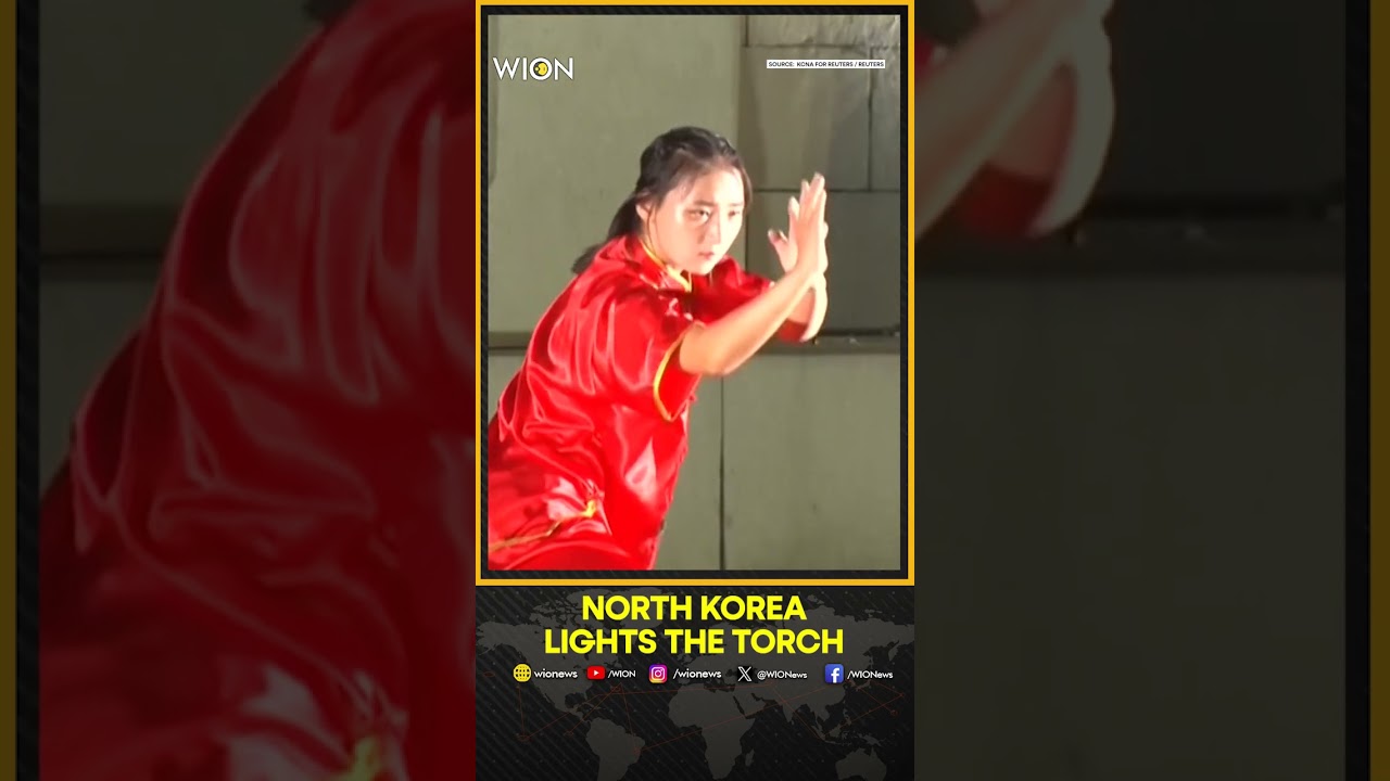 North Korea Holds Torch Ceremony for Martial Arts Games | WION Shorts