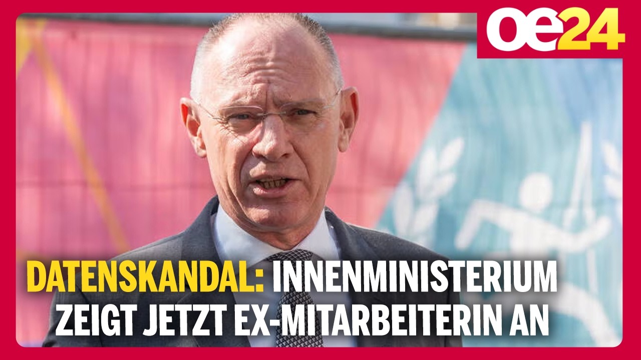 Datenskandal: Innenministerium zeigt jetzt Ex-Mitarbeiterin an