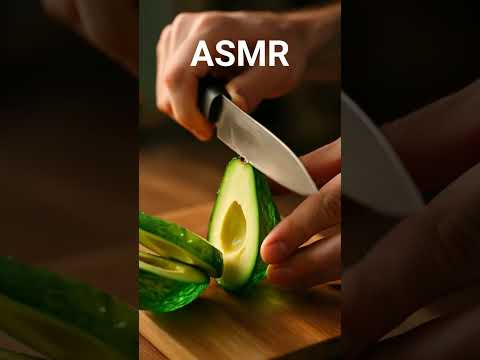 과일을 써는 ASMR