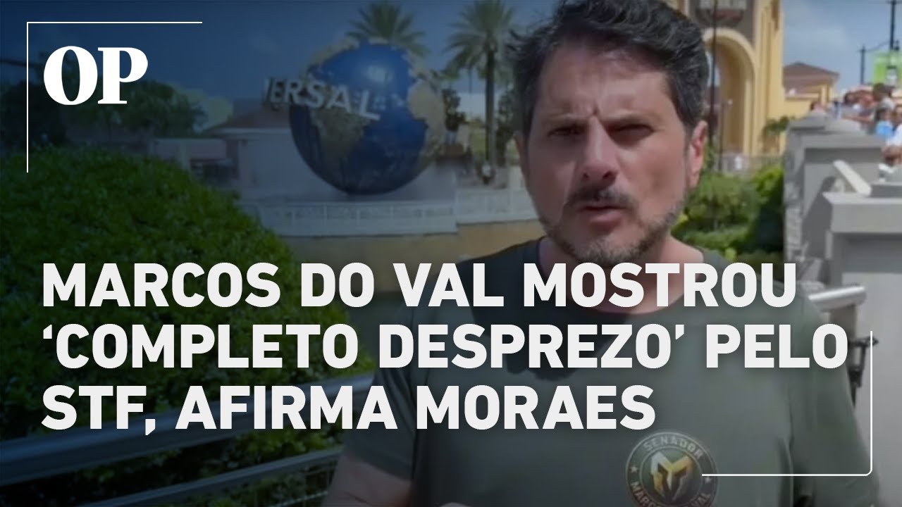 Desprezo pelo STF Veja o que diz Moraes sobres novas restrições impostas a Marcos do Val