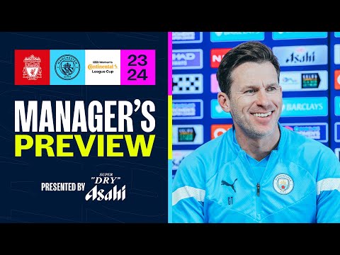 GARETH TAYLOR: WE TRUST THE PLAYERS WE HAVE! Manager's Preview | Liverpool v Man City | Conti Cup