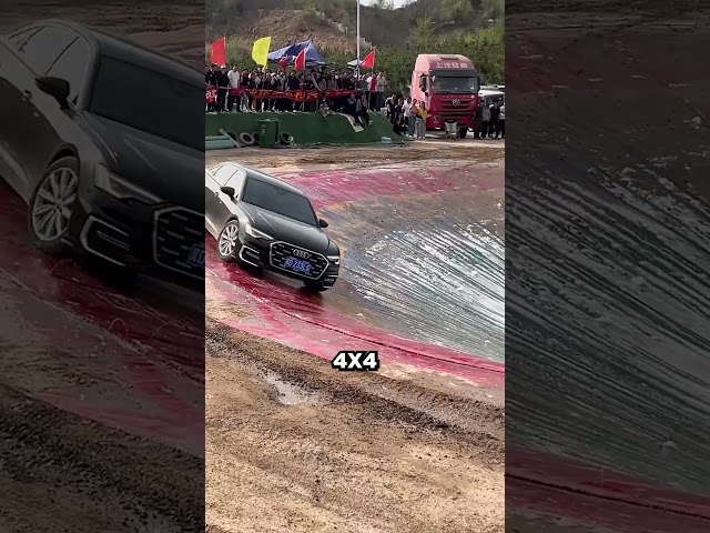 I Camion Che Girano Nelle Fosse Di Schiuma In Cina?