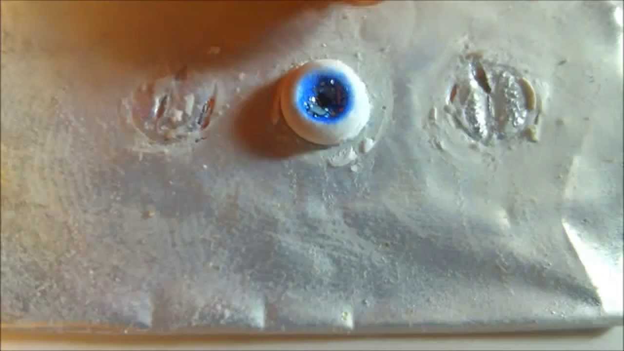 glass eyes for polymer clay dolls